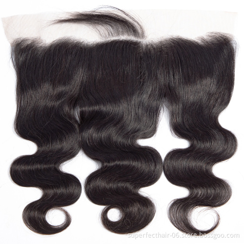 Highest Quality Wholesale Cuticle Aligned Virgin Hair Vendors Lace Frontal With Bundles Weave Human Hair Bundles With Closure